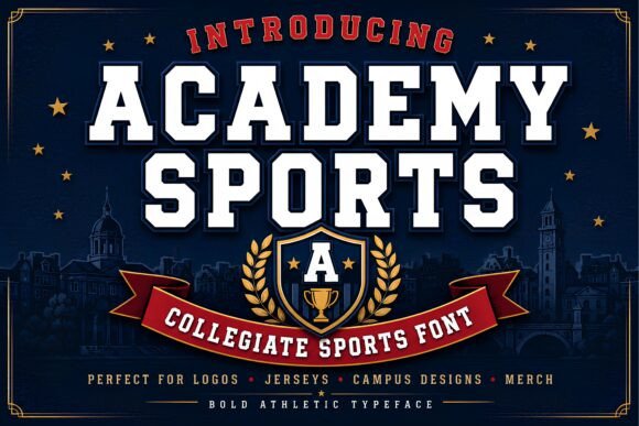 Academy Sports: The Go-To Font for Bold, Authentic Athletic Branding