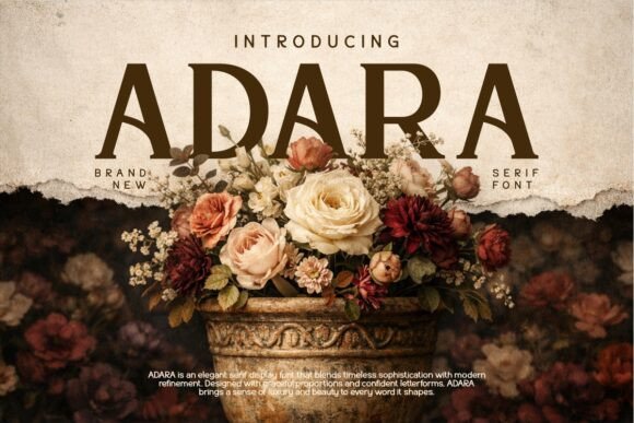 Adara: A Thoughtful Choice for Retro-Inspired Typography
