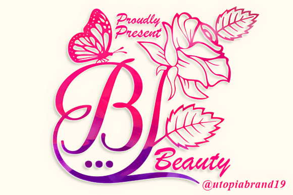 Beauty Flower Monogram: Elegant Ornamental Font