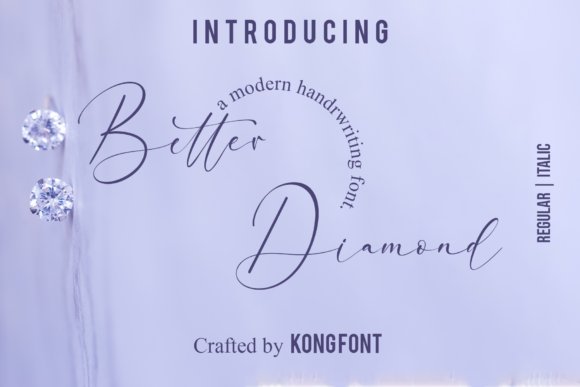 Better Diamond: A Versatile Script Font for Strategic Design