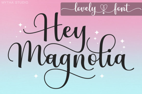 Hey Magnolia: A Handwritten Font That Elevates Your Creative Work