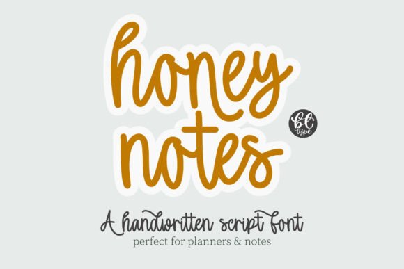Honey Notes Font