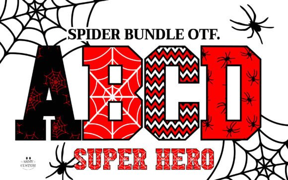 Spidervarsity Spider: The Varsity Font Bundle That Transforms Thematic Design